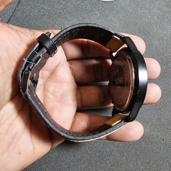 Soki mens fashiin quartz watch date just dial working S-014 - Picture 6 of 10